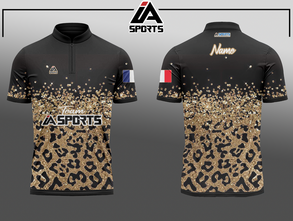 Maillot de sports Col Mao